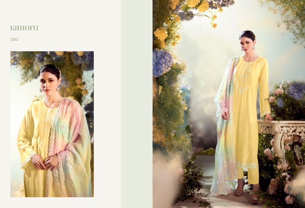 Dastoor By Kimora Heer Modal Embroidery Salwar Suits Wholesale Price In Surat
